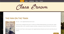 Desktop Screenshot of clarabenson.com